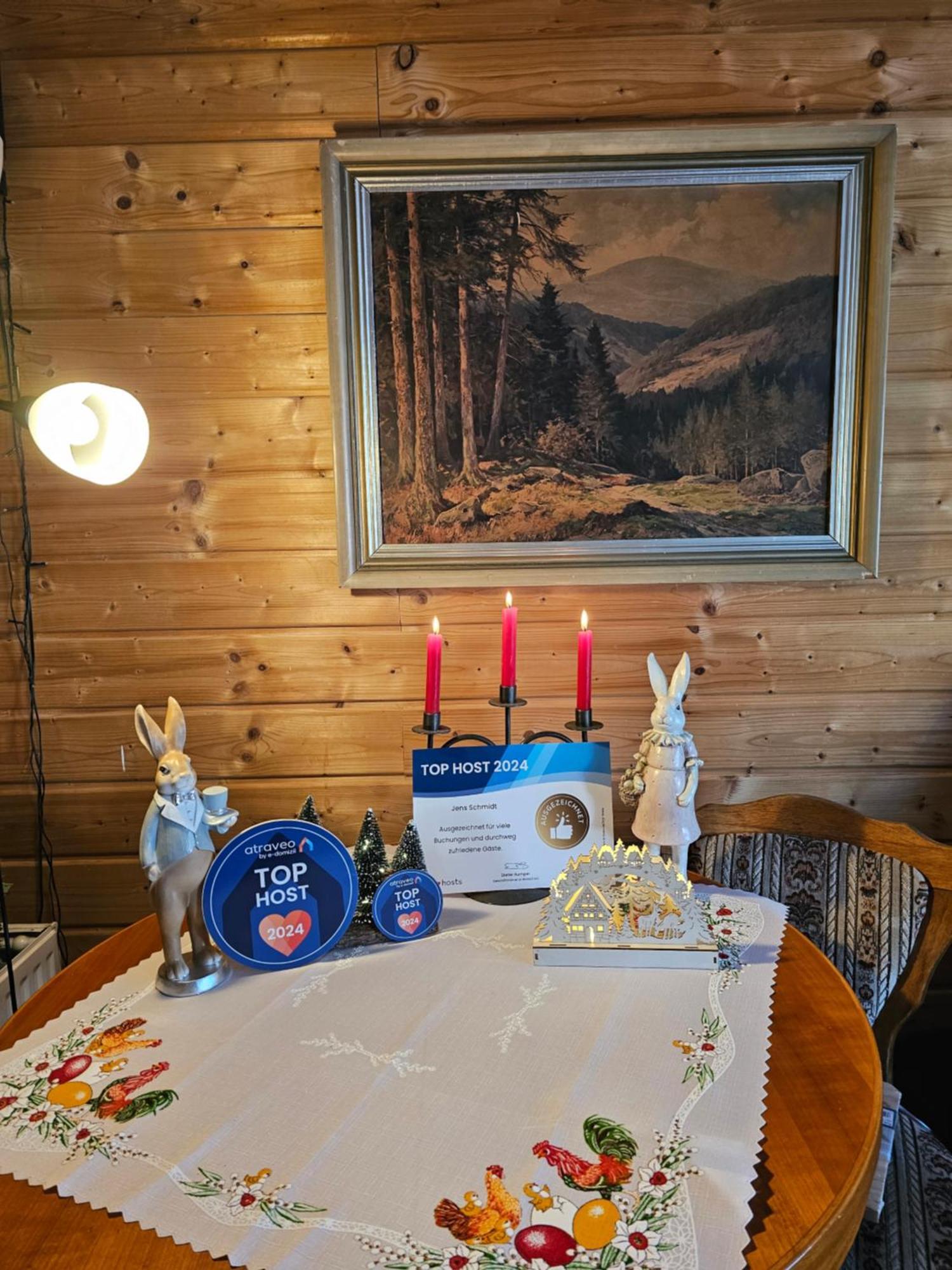 Gehlberger Landhaus Am Schneekopf / Ferienwohnung Зуль Экстерьер фото